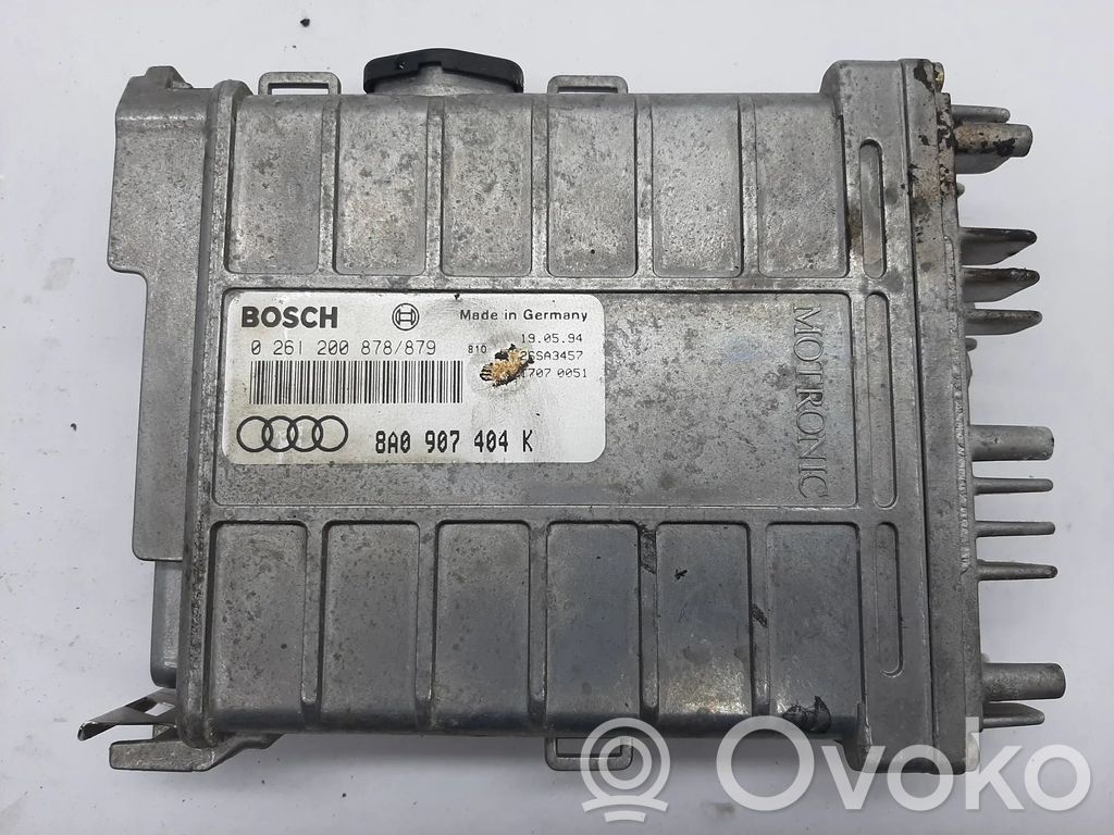 Engine control unit/module   0261200878879,8A0907404K