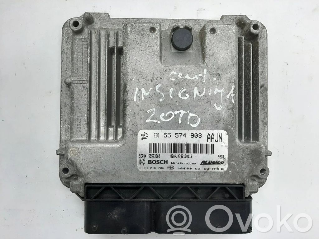 Engine control unit/module   0281016704,55574903AAJN