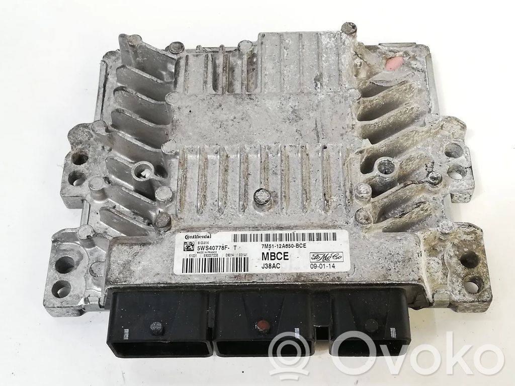 Ford Focus Engine control unit/module 