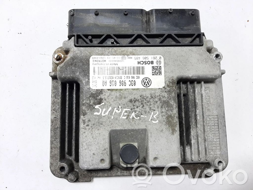 Skoda Superb B6 (3T) Engine control unit/module 