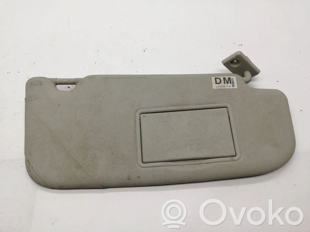 Nissan Qashqai Sun visor 