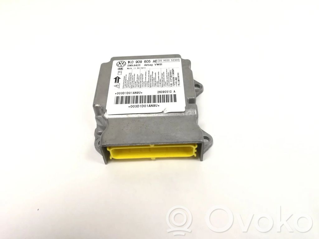 Volkswagen Scirocco Airbag control unit/module 