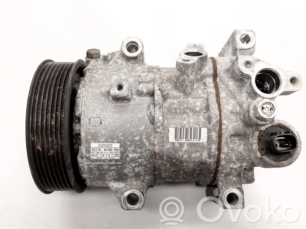 Toyota RAV 4 (XA40) Compressore aria condizionata (A/C) (pompa) 