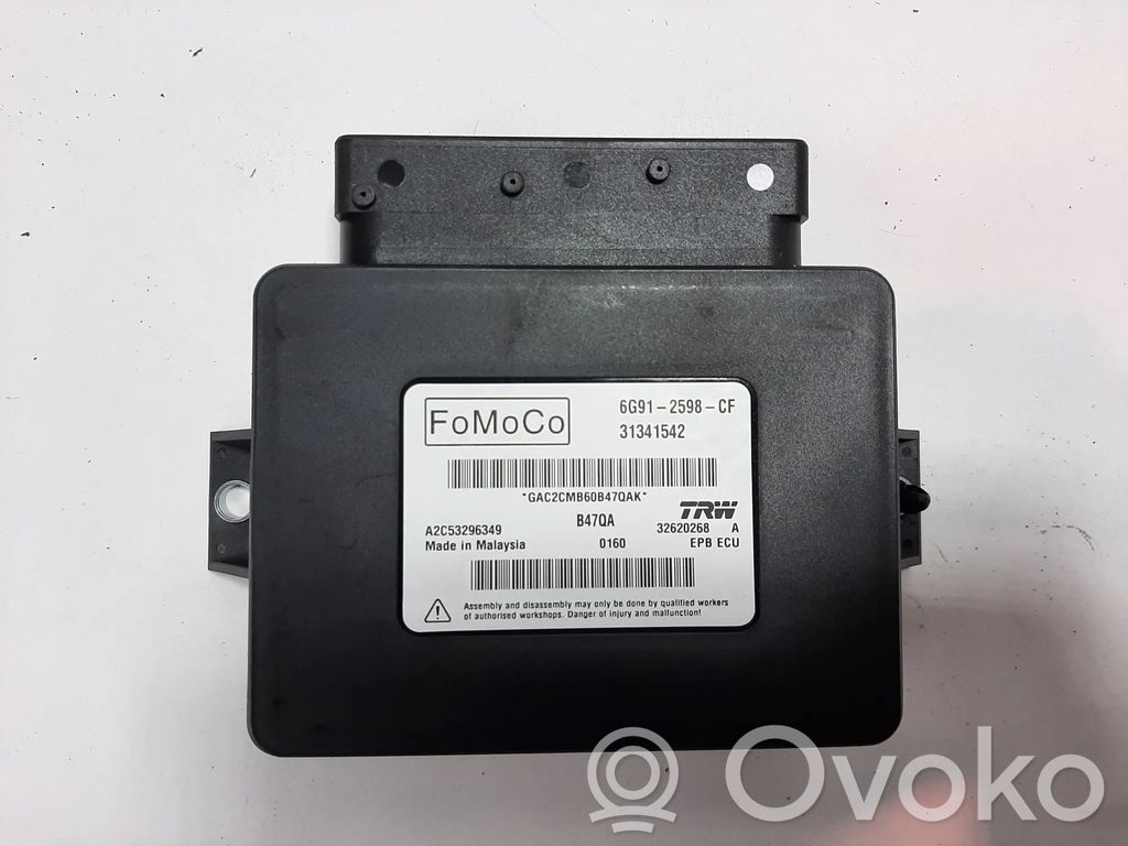 Volvo XC70 Centralina/modulo EMF freno posteriore 