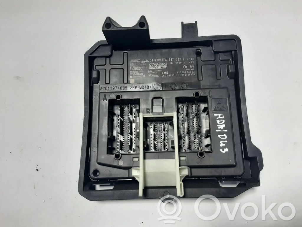 Volkswagen ID.3 Module de contrôle carrosserie centrale 