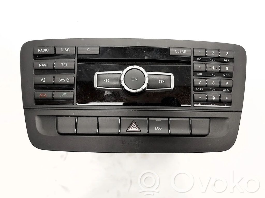Mercedes-Benz B W246 W242 Unità principale autoradio/CD/DVD/GPS