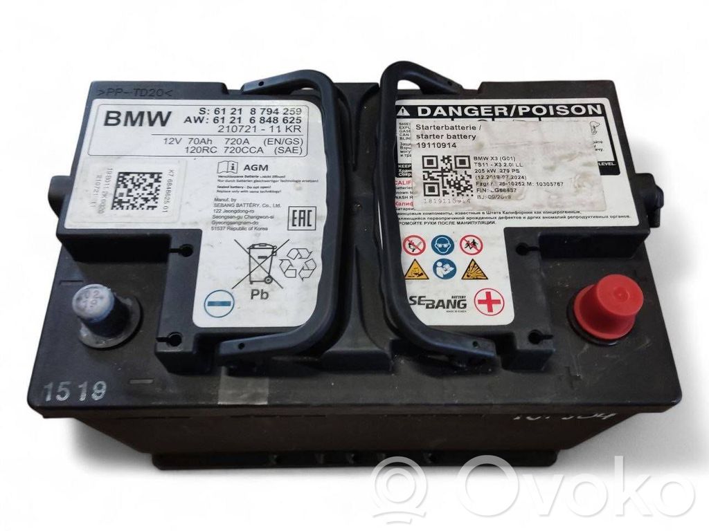 BMW X3 G01 Akku 
