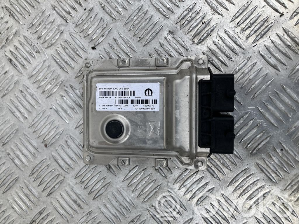 Engine control unit/module ECU   52209377,52209377,0207203
