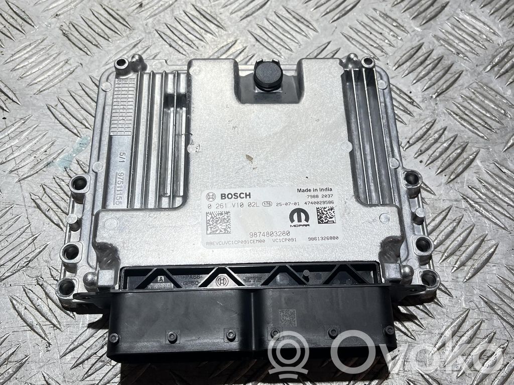 Engine control unit/module ECU   9874803280,9874803280,0261V1002L