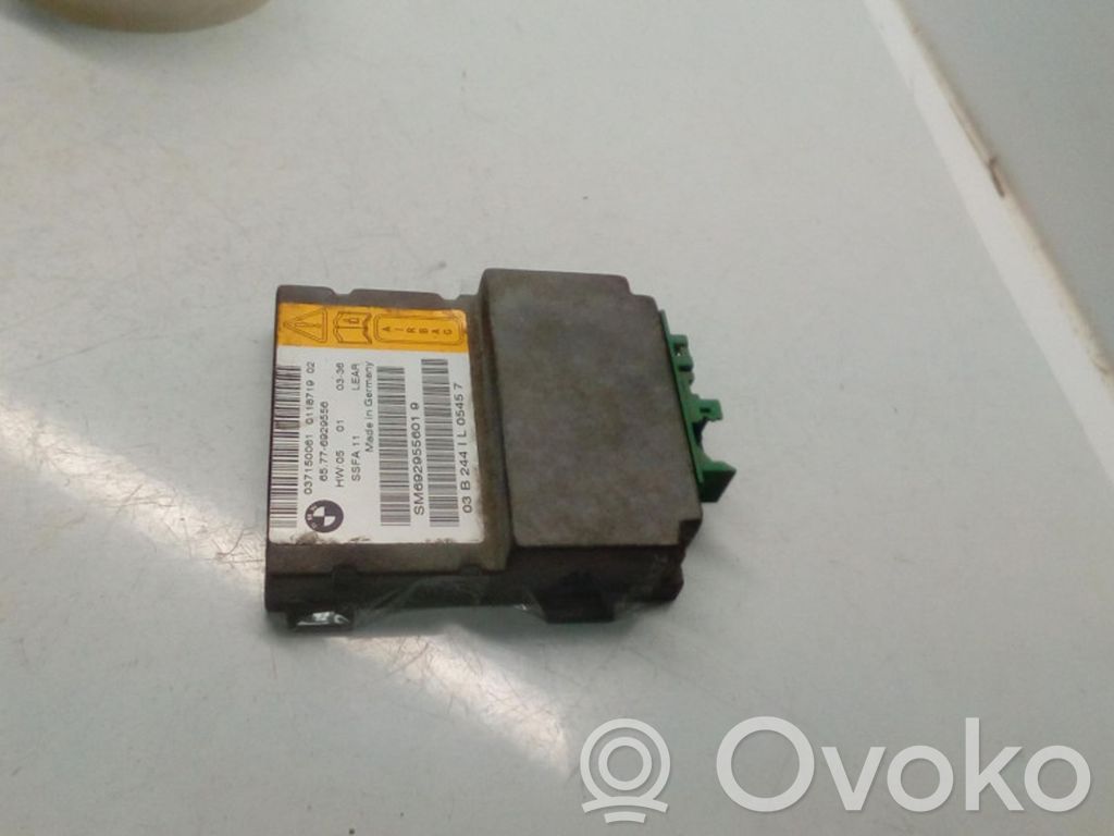 BMW 7 E65 E66 Unidad de control/módulo del Airbag 