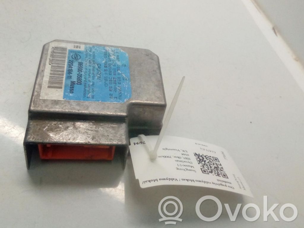 SsangYong Musso Airbag control unit/module 