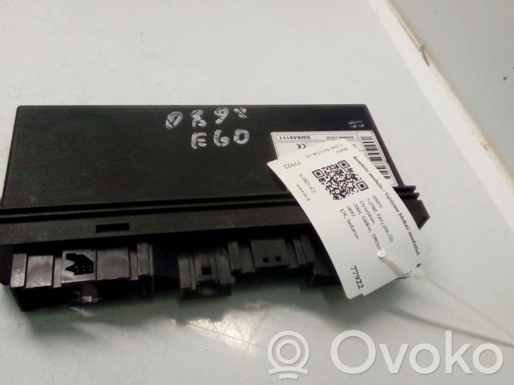 BMW 5 E60 E61 Module confort 