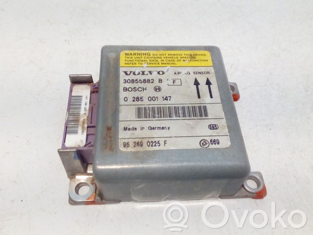 Volvo S40, V40 Airbag control unit/module 