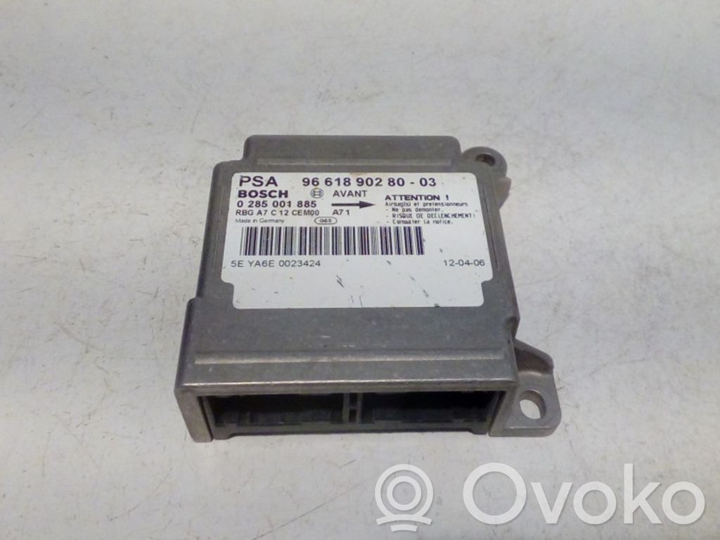 Peugeot 207 Airbag control unit/module 
