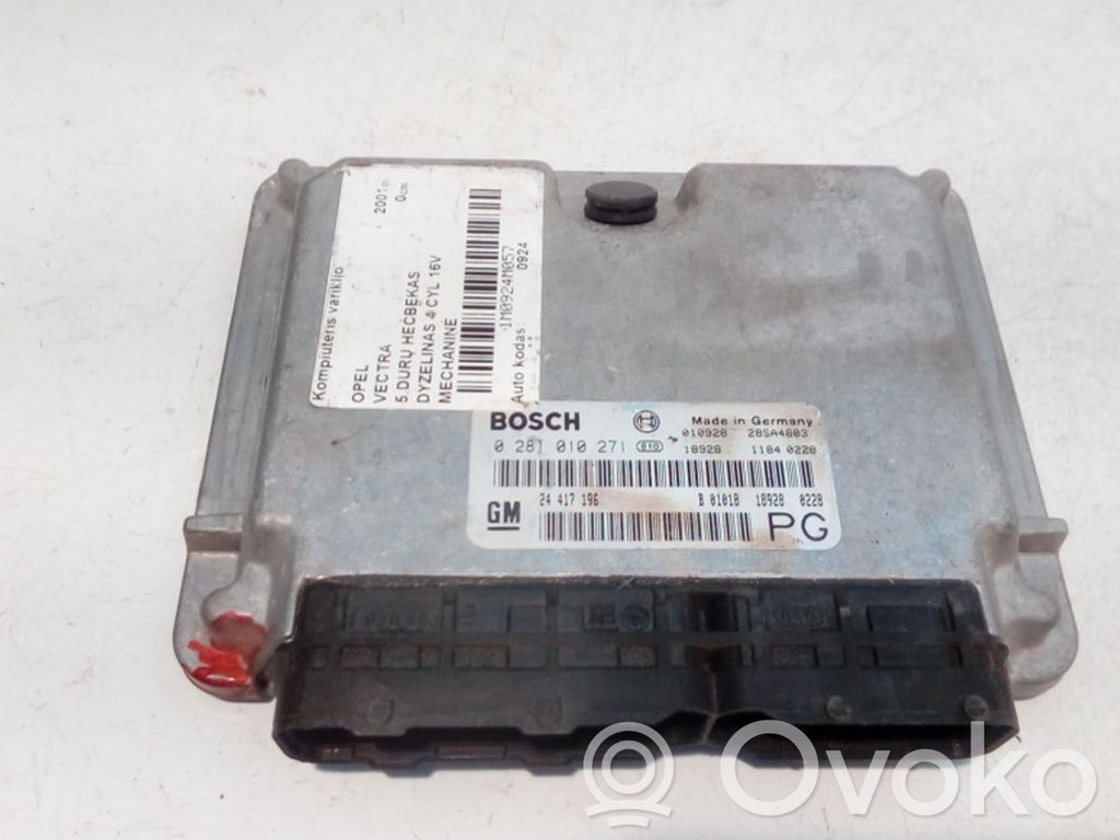 Opel Vectra B Engine control unit/module 