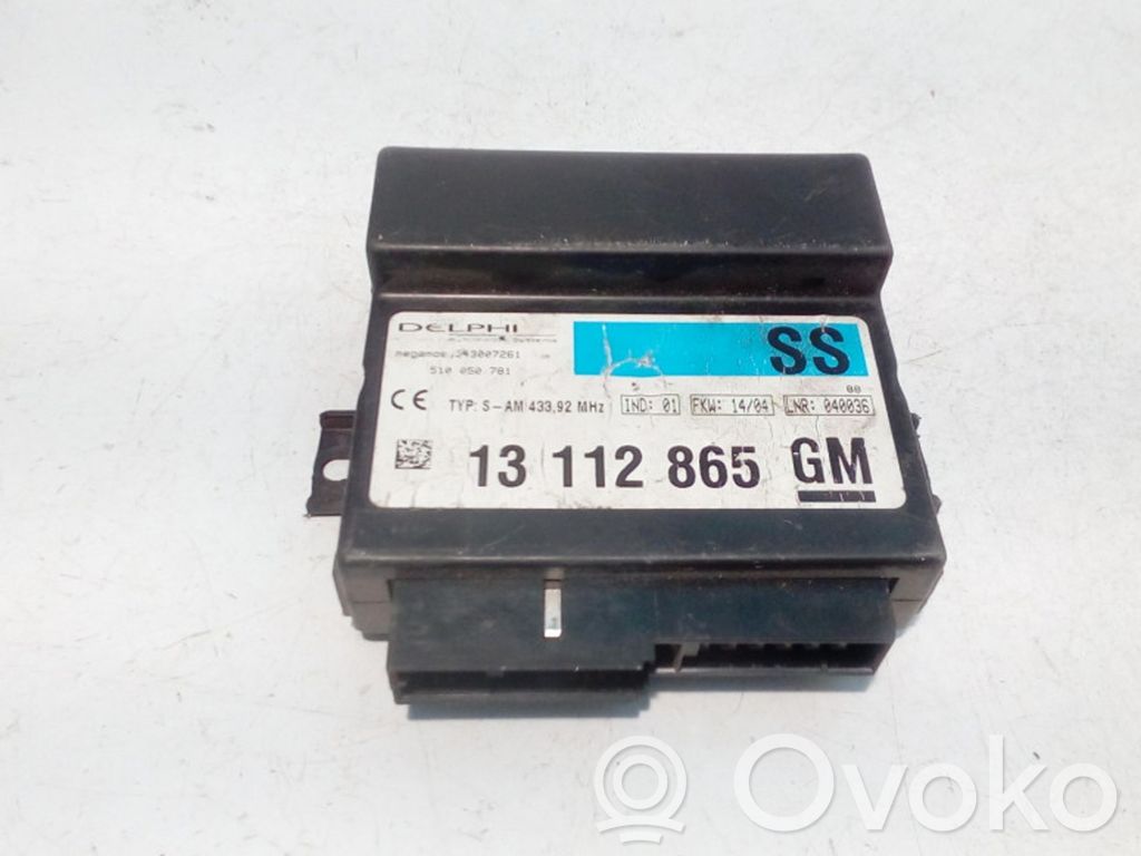 Opel Zafira A Moduł / Sterownik komfortu 