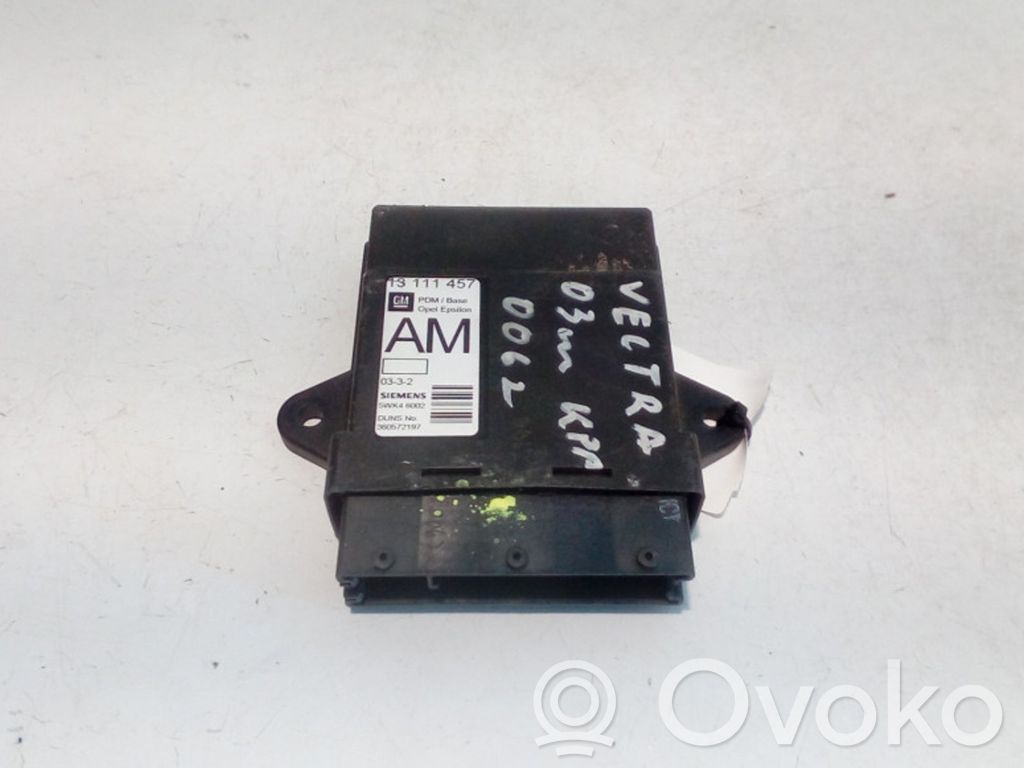 Opel Vectra C Unité de commande module de porte 