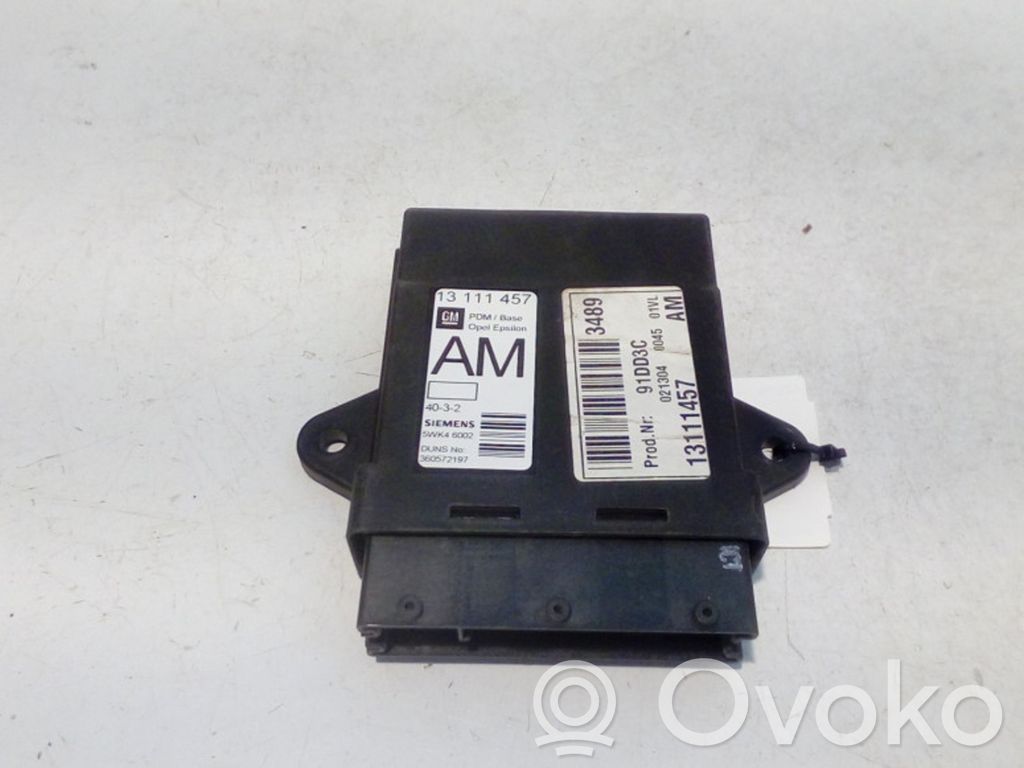 Opel Vectra C Unité de commande module de porte 