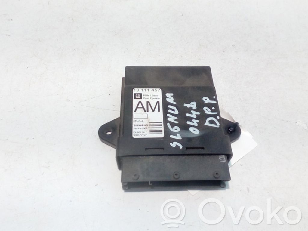 Opel Signum Unité de commande module de porte 
