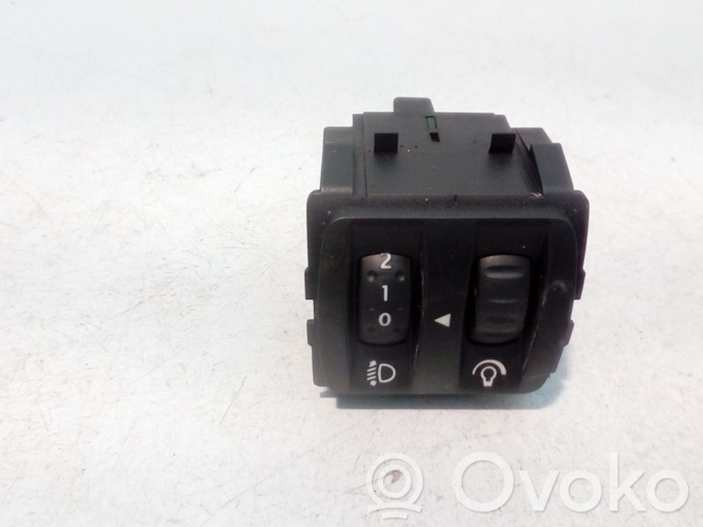 Renault Laguna III Interruptor de control de altura del faro delantero 