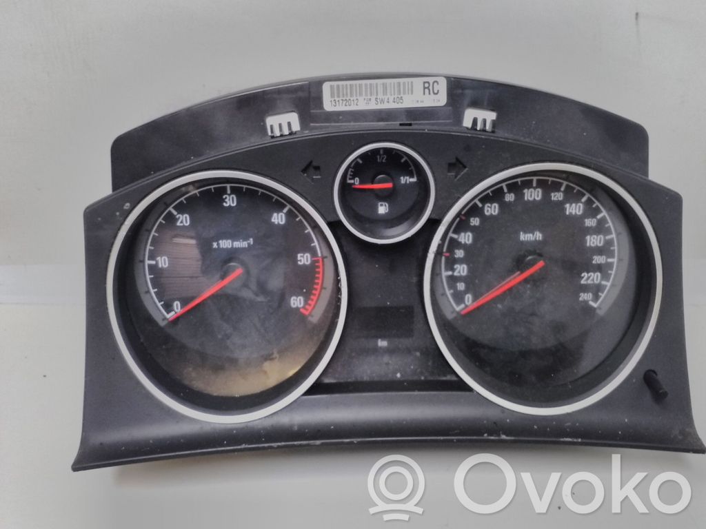 Opel Astra H Speedometer (instrument cluster) 