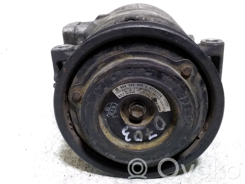 Audi A4 S4 B5 8D Klimakompressor Pumpe 