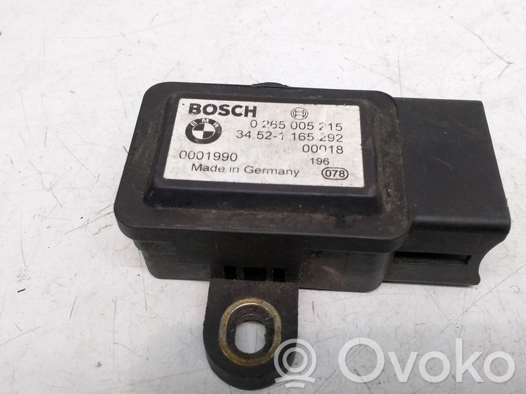 BMW 5 E39 ESP acceleration yaw rate sensor 