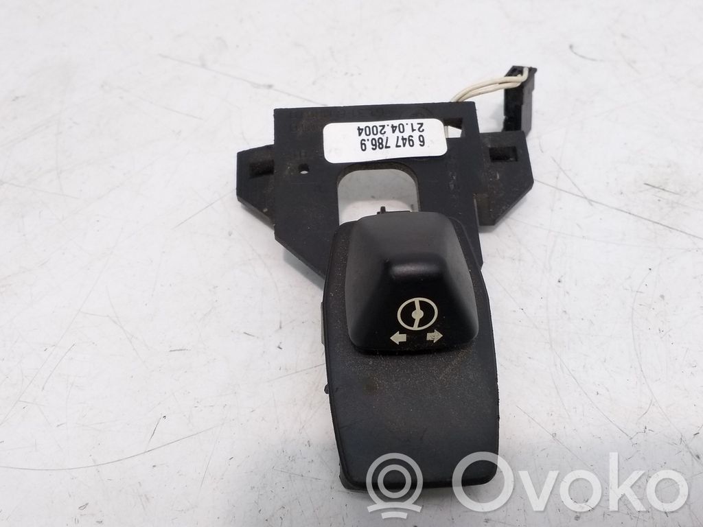 BMW 6 E63 E64 Steering wheel adjustment switch 