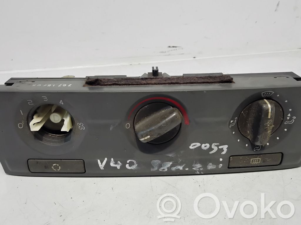 Volvo S40, V40 Climate control unit 