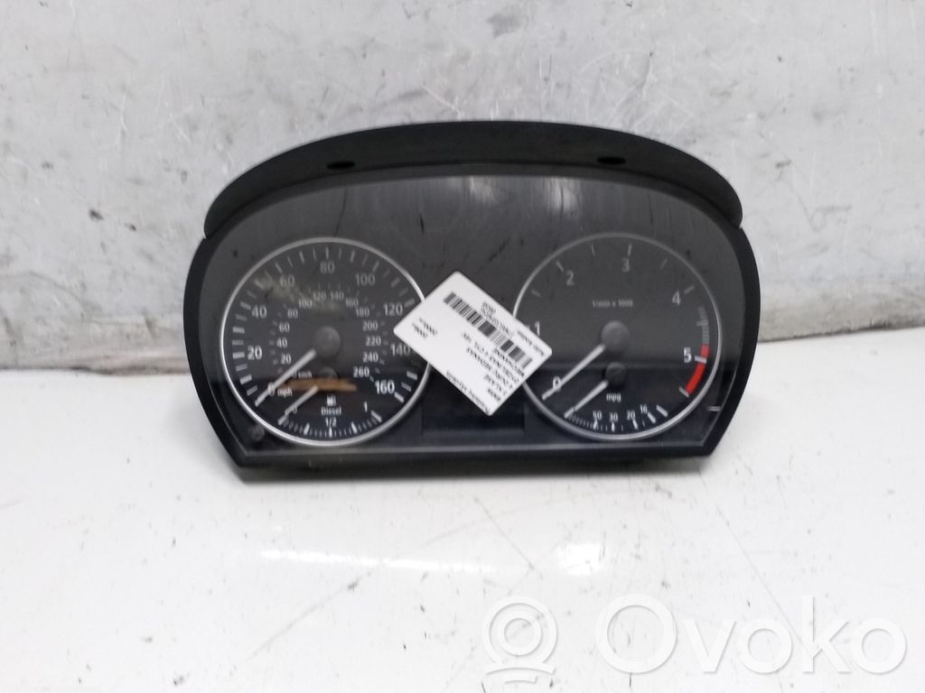 BMW 3 E90 E91 Speedometer (instrument cluster) 