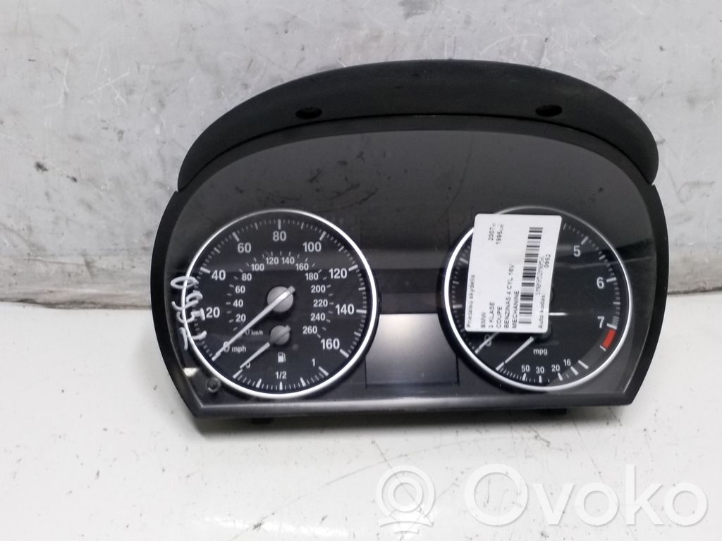 BMW 3 E92 E93 Speedometer (instrument cluster) 