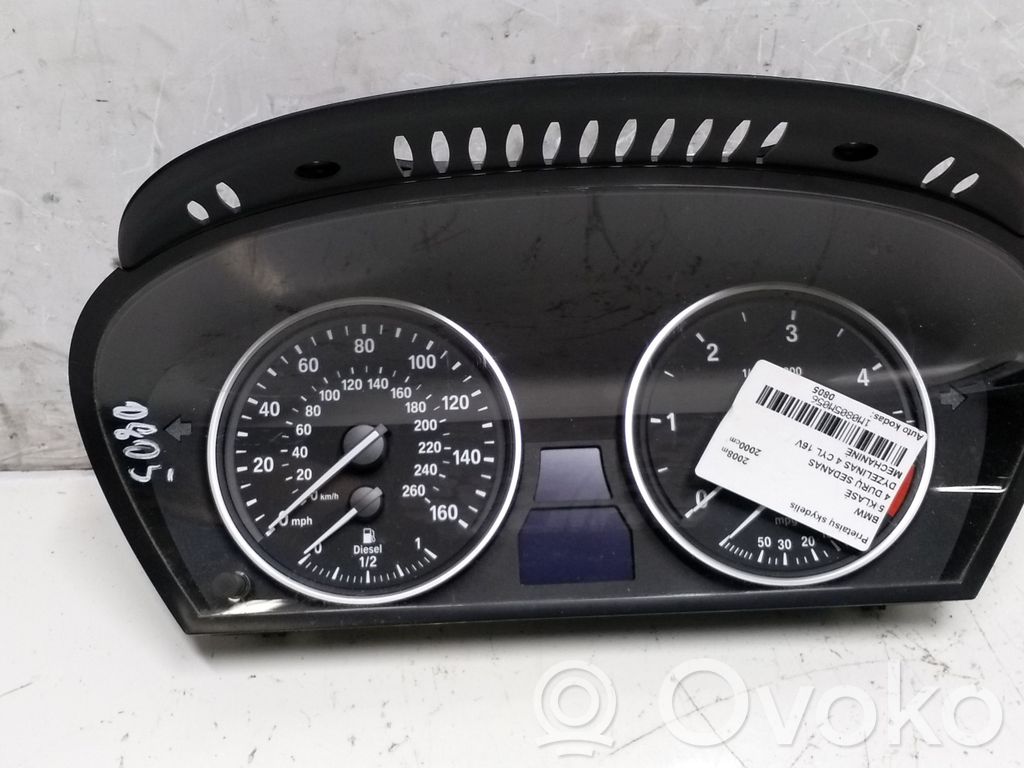 BMW 5 E60 E61 Speedometer (instrument cluster) 