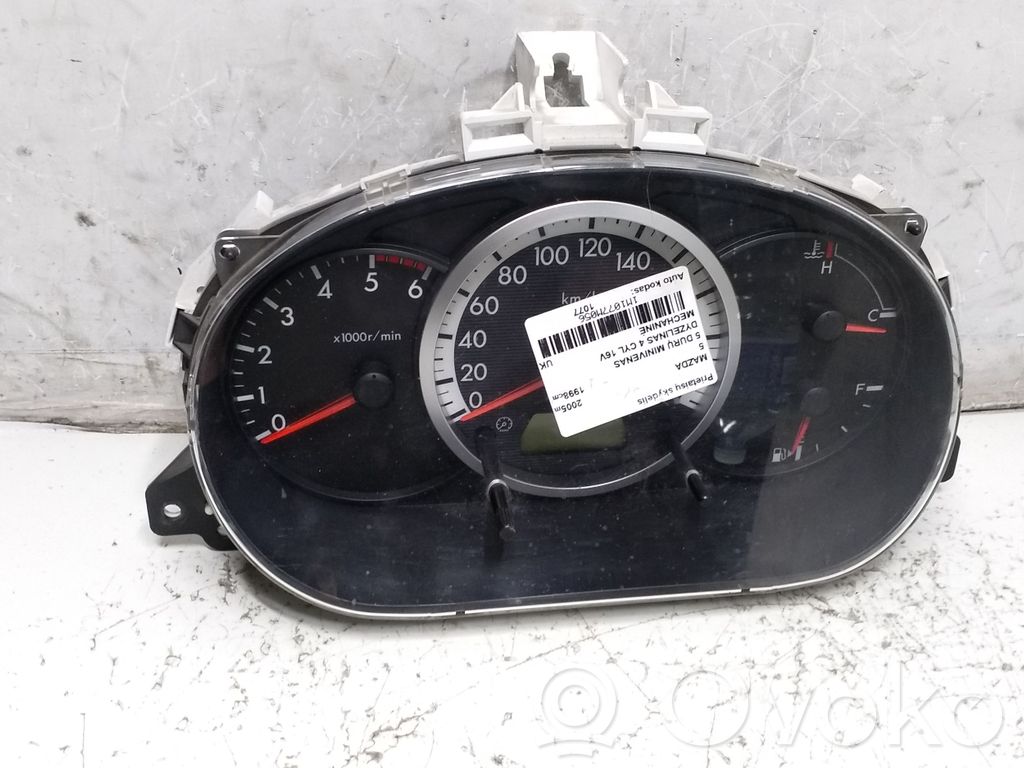 Mazda 5 Speedometer (instrument cluster) 