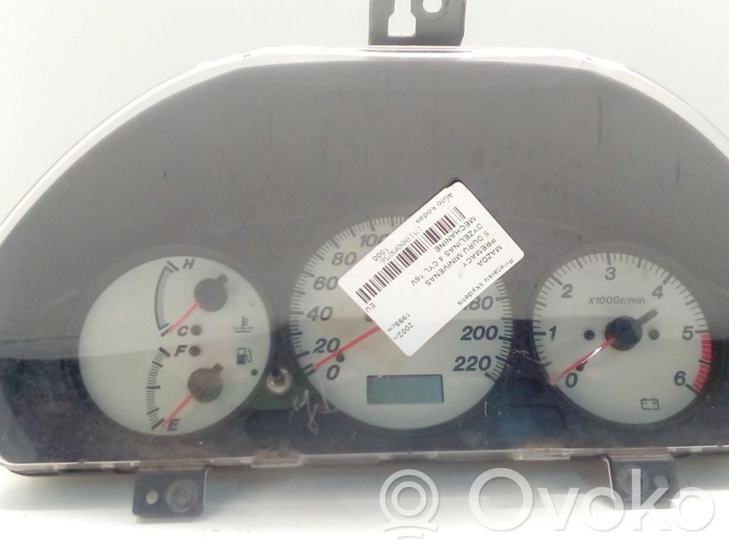 Mazda Premacy Speedometer (instrument cluster) 