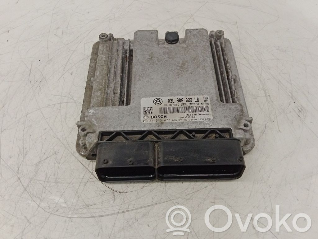 Volkswagen Golf VI Engine control unit/module 