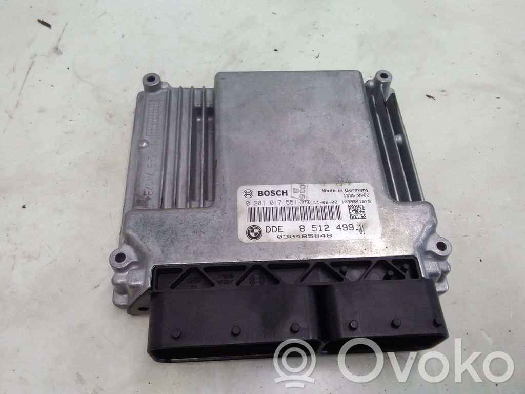 Unitate/modul de control motor   8512499,0281017551