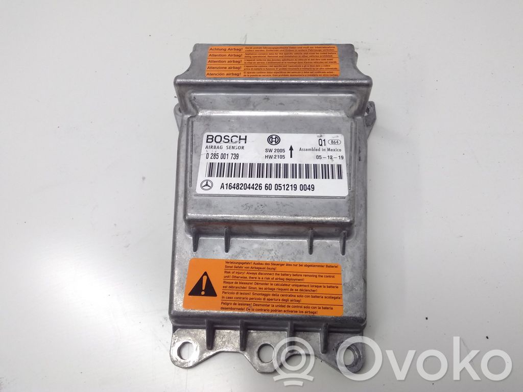 Mercedes-Benz R W251 Unitate/modul de comandă airbaguri 