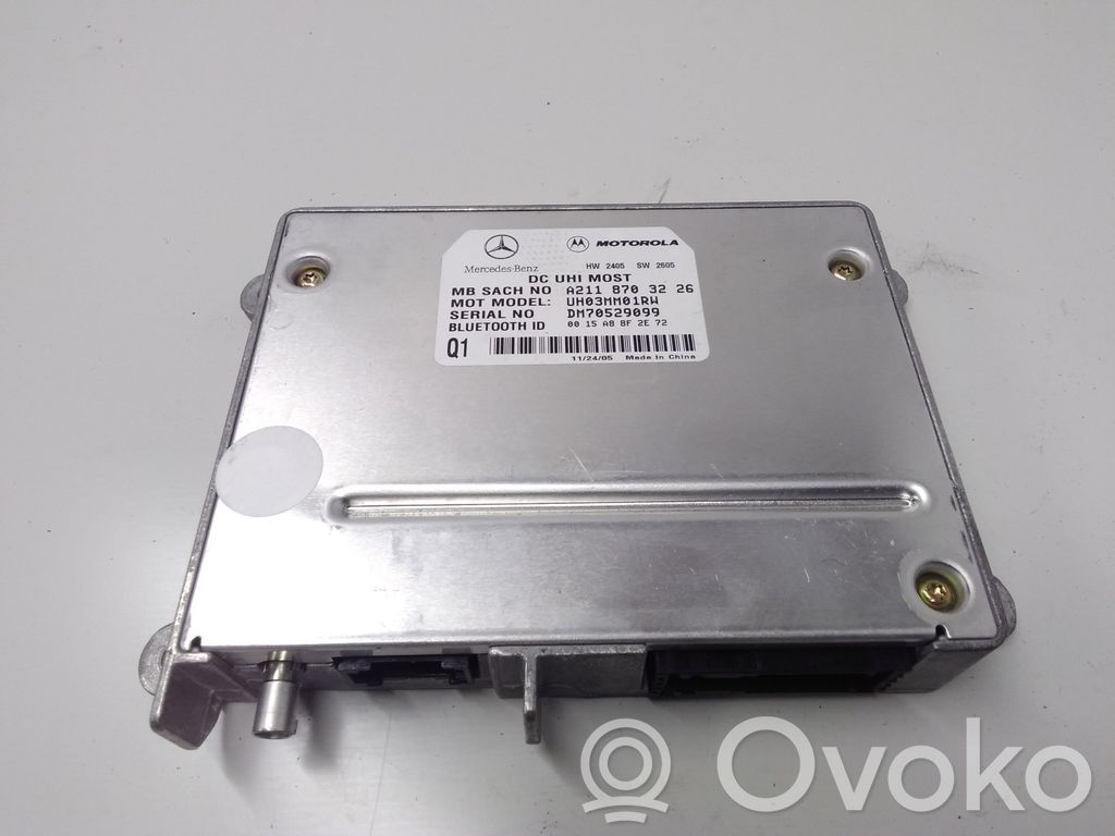 Mercedes-Benz R W251 Module unité de contrôle Bluetooth