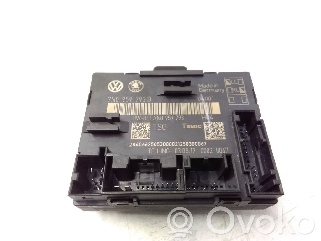 Volkswagen Sharan Unitate/modul comandă uși 