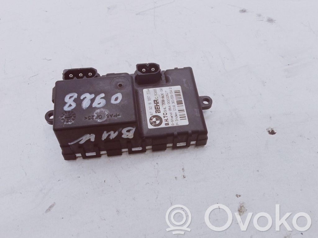 BMW 6 E63 E64 Motor aerotermă/rezistor ventilator 