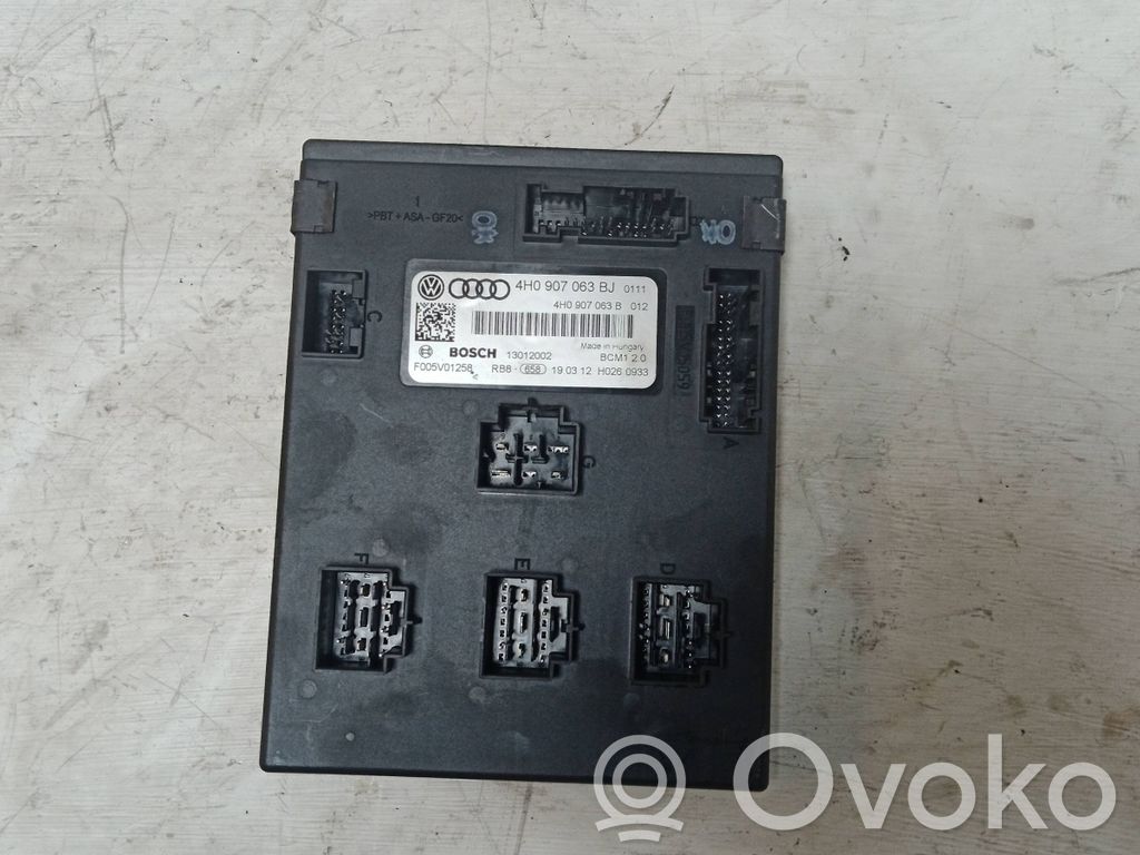 Audi A6 S6 C7 4G Komforto modulis 