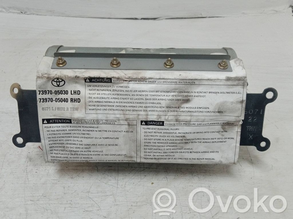 Toyota Avensis T220 Poduszka powietrzna Airbag pasażera 