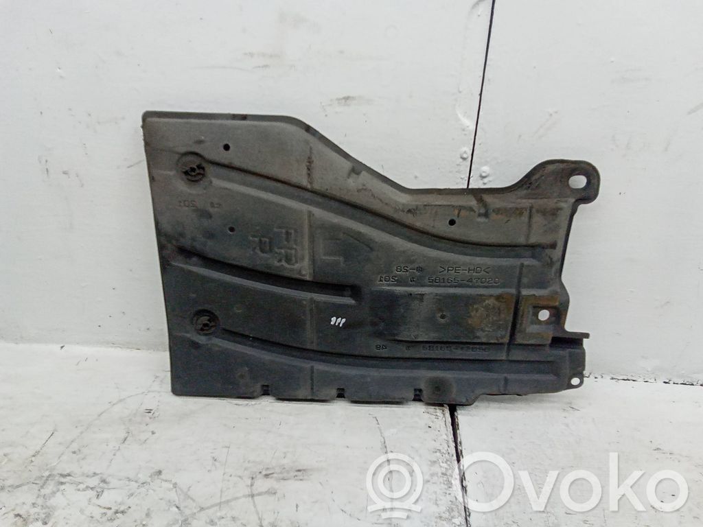 Toyota Prius (XW30) Copertura sottoscocca centrale