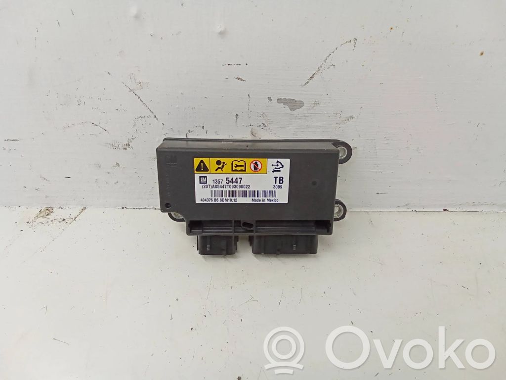 Opel Insignia A Unitate/modul de comandă airbaguri 