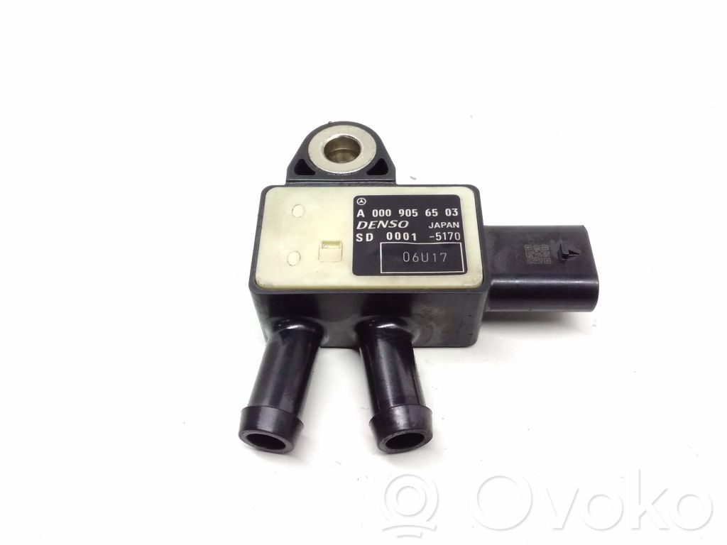 Abgasdrucksensor Differenzdrucksensor   A0009056503
