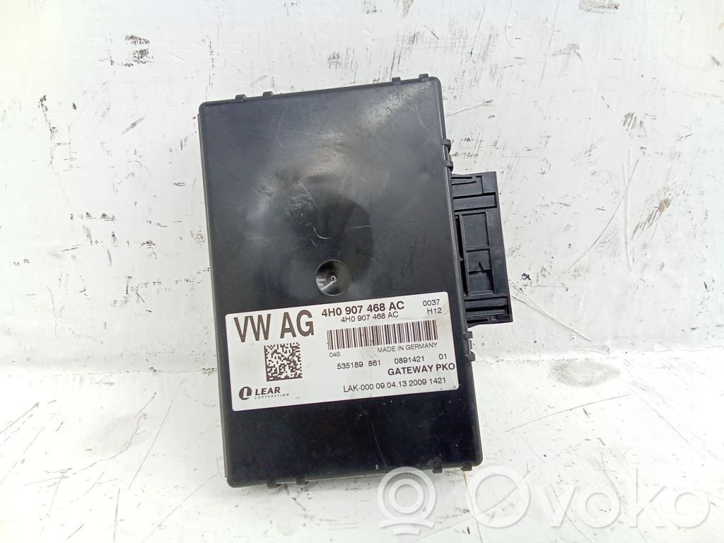 Audi A8 S8 D4 4H Gateway control module 