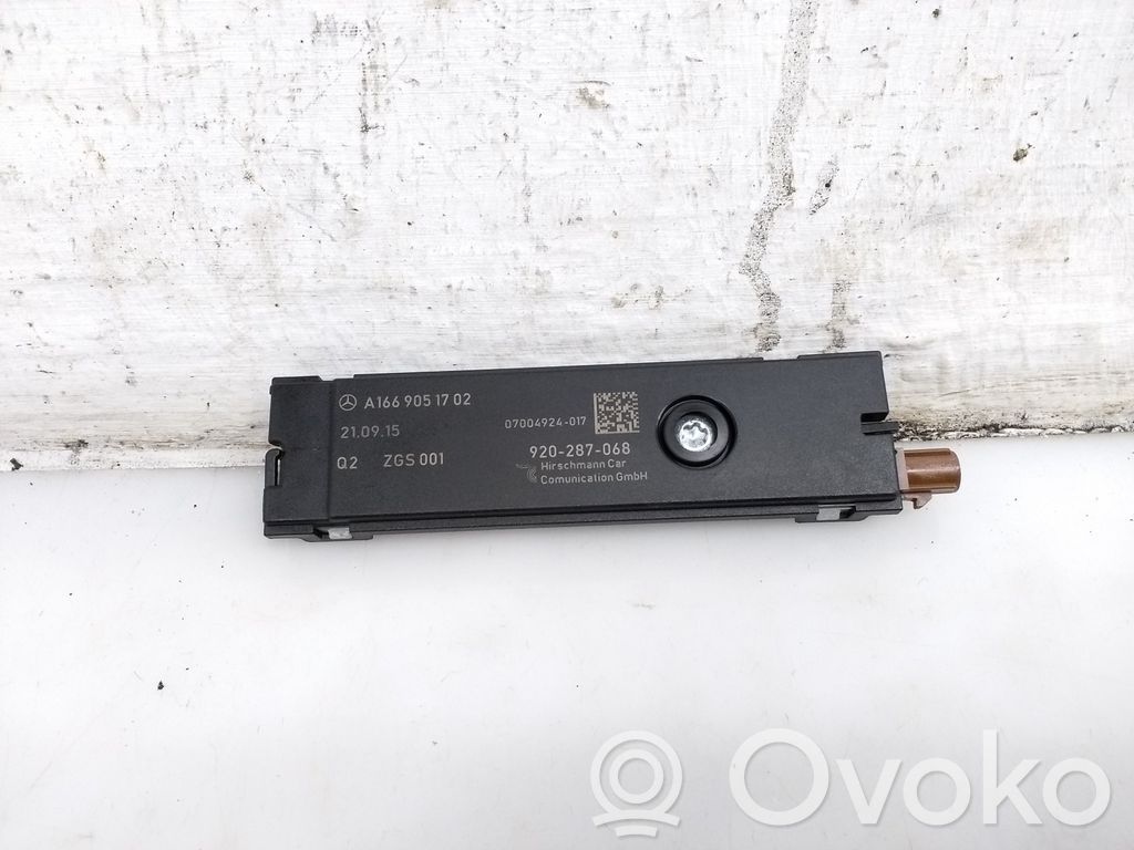Mercedes-Benz A W176 Amplificatore antenna