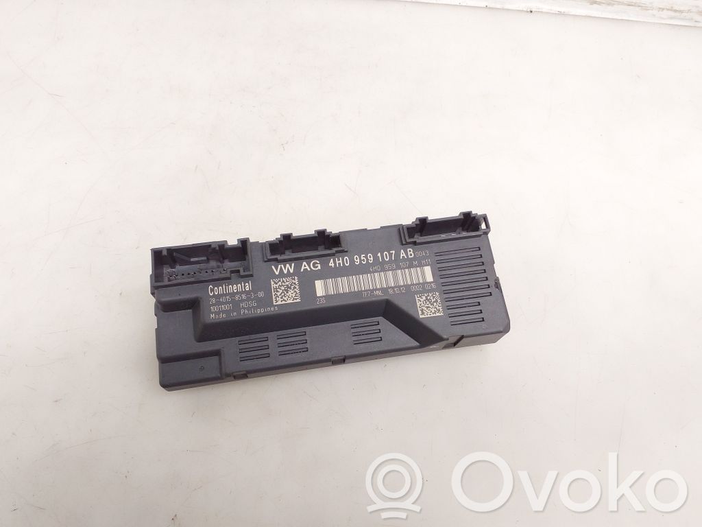 Audi A8 S8 D4 4H Tailgate/trunk control unit/module 