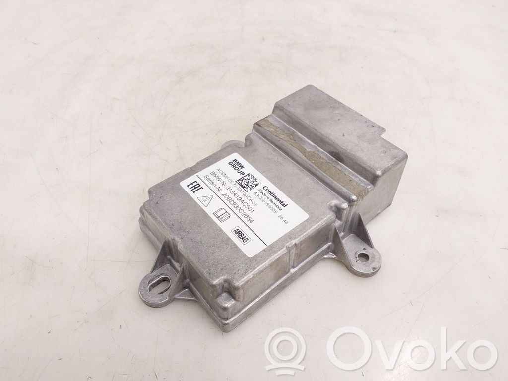 BMW 3 G20 G21 Unitate/modul de comandă airbaguri 