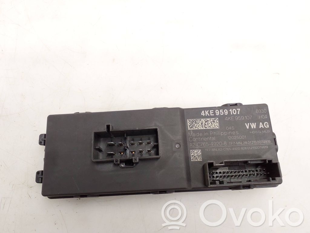 Tailgate/trunk control unit/module   4KE959107,A2C76549208